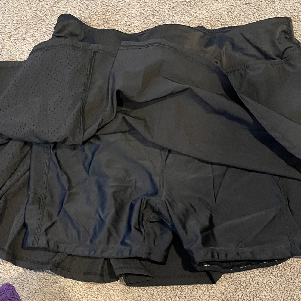 Crane Black Athletic Women's Work Out Skort Size Medium - Picture 4 of 7